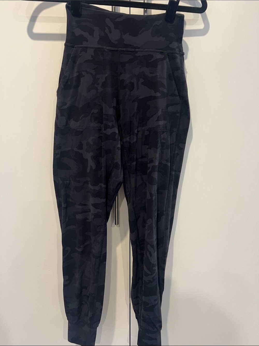 lululemon Black Charcoal Camo High-Waist Leggings